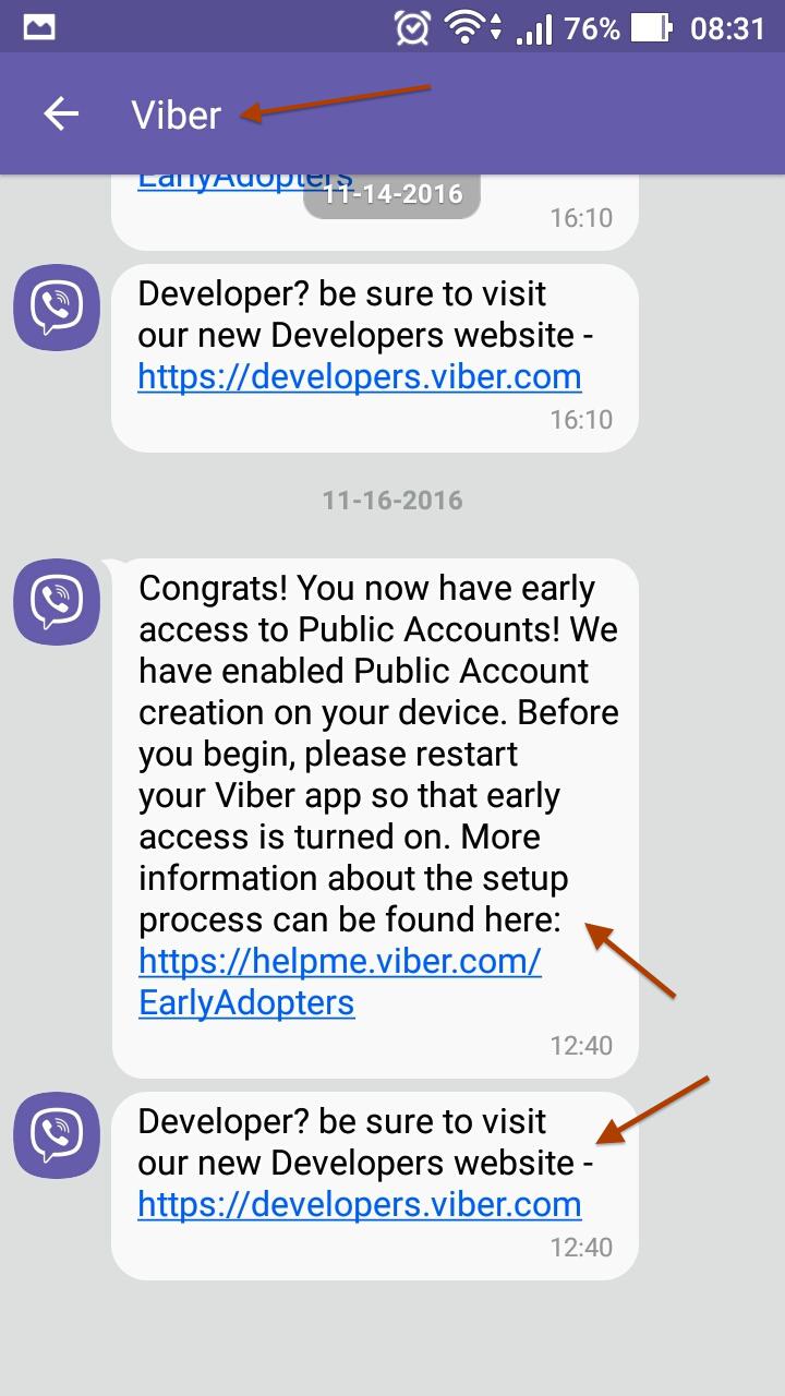 viber chat head